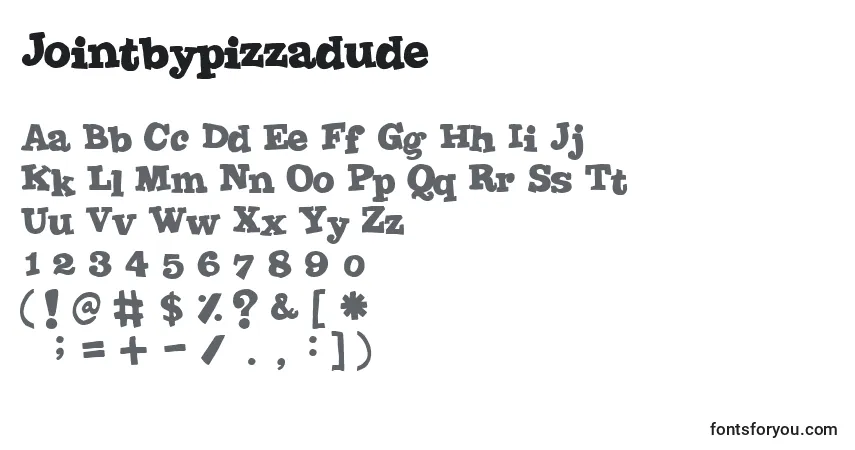 Jointbypizzadude Font – alphabet, numbers, special characters