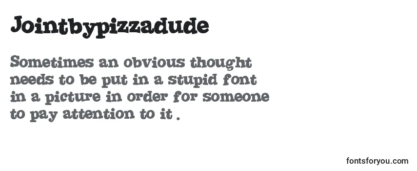Jointbypizzadude Font