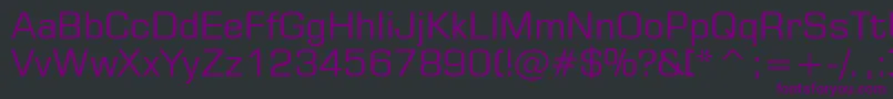 Square721Bt Font – Purple Fonts on Black Background