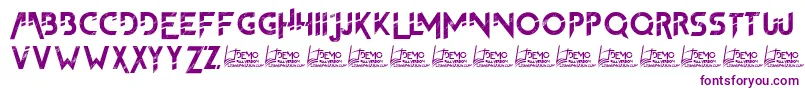 TheFrontman2Demo Font – Purple Fonts