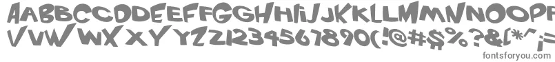 En savoir plus sur la police VtcScreamitloudRegular Police VtcScreamitloudRegular – polices grises sur fond blanc