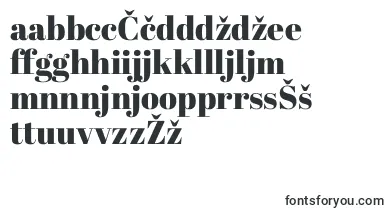 AbrilFatface font – slovenian Fonts