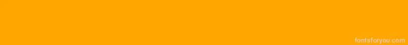 Borderfontclassicals-Schriftart – Rosa Schriften auf orangefarbenem Hintergrund