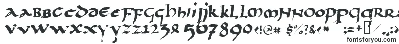 Шрифт Llpaladi2 – грубые шрифты