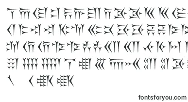 Kakoulookiam font – ancient Fonts