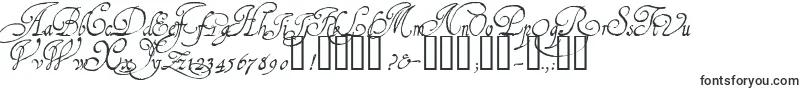 1610CancellarescaLim-Schriftart – Schriftarten für Großbuchstaben