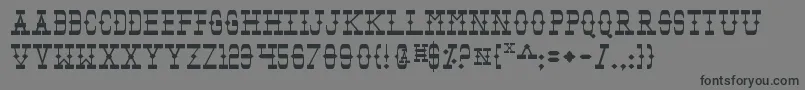 Tombv2 Font – Black Fonts on Gray Background