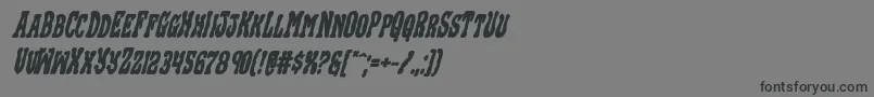 More about Blackgunkboldital Font Blackgunkboldital Font – Black Fonts on Gray Background