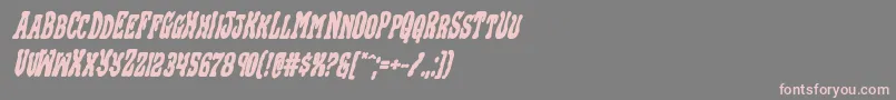 Más sobre la fuente Blackgunkboldital fuente Blackgunkboldital – Fuentes Rosadas Sobre Fondo Gris