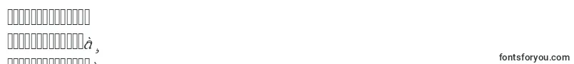 Phyllisinid Font – Thai Fonts