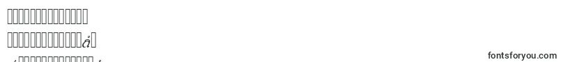 フォントPhyllisinid – 中国の文字（簡体字）