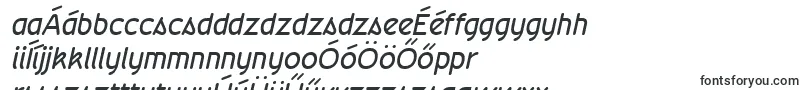 WevlirgItalic-fontti – unkarilaiset fontit