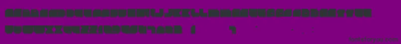 Rockdafonkybit Font – Black Fonts on Purple Background