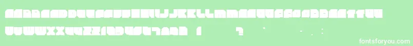 Rockdafonkybit Font – White Fonts on Green Background