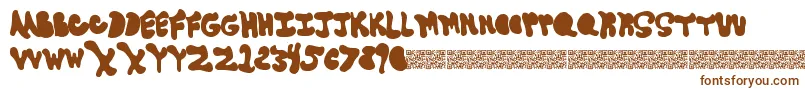 Шрифт Goneaway – коричневые шрифты