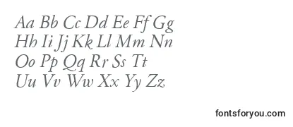 Обзор шрифта GaramondClassicoItalic