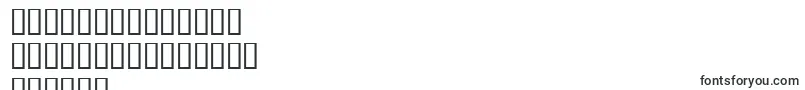フォントDebalmeinitials – ビルマ語の文字