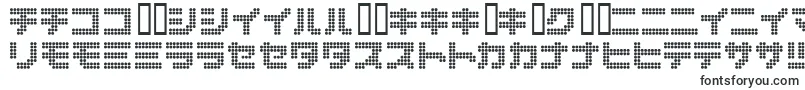 Шрифт Dot6282kana – мальтийские шрифты