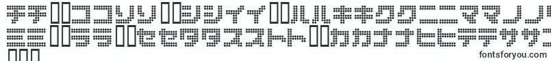 Шрифт Dot6282kana – польские шрифты