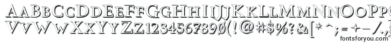 Vtcswitchbladeromanceshadowed Font – Wide Fonts