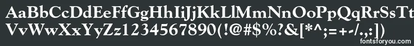 GoudystdExtrabold Font – White Fonts
