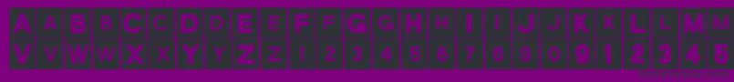 Joejack Font – Black Fonts on Purple Background