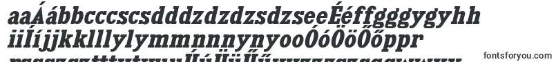 Шрифт KingsbridgeBdIt – венгерские шрифты