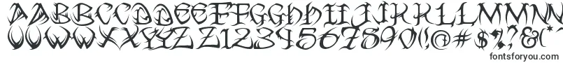 Tribal ffy-Schriftart – Schriftarten, die mit T beginnen