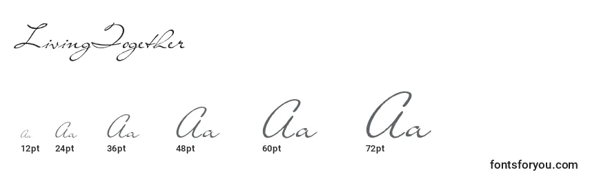 LivingTogether Font Sizes