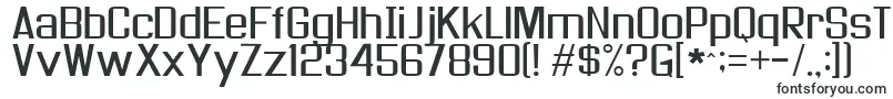 Czcionka As – rosta typografia