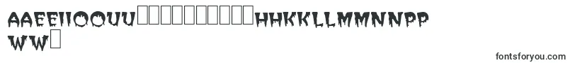 BloodCyrillic Font – Hawaiian Fonts