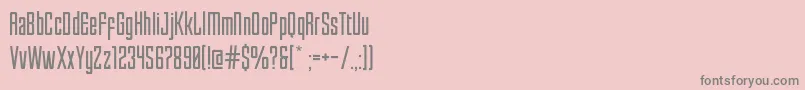 fuente Enfatica – Fuentes Grises Sobre Fondo Rosa