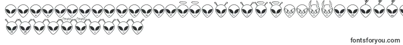 Fonte AlienconsTfb – fontes frísias