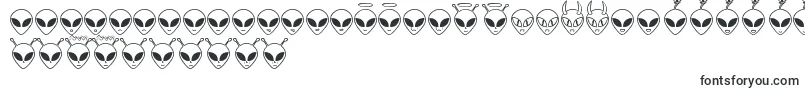 Шрифт AlienconsTfb – суданские шрифты