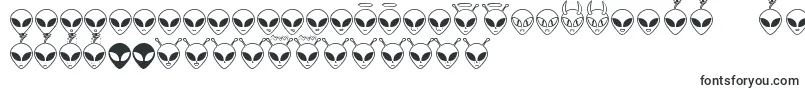 AlienconsTfb-Schriftart – philippinische Schriften