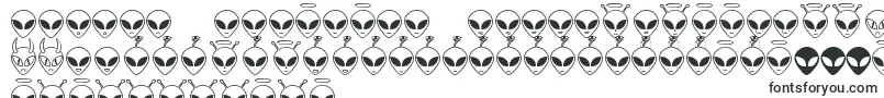 Czcionka AlienconsTfb – czcionki n'yanja