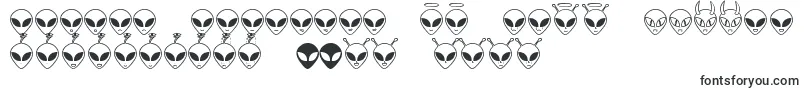 Fonte AlienconsTfb – fontes em esperanto