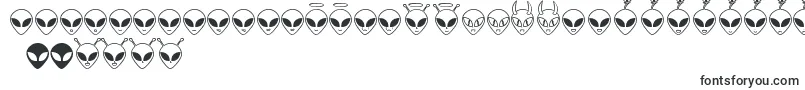 Czcionka AlienconsTfb – estońskie czcionki