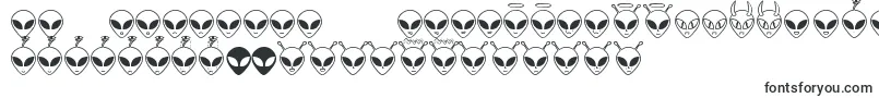 Шрифт AlienconsTfb – македонские шрифты