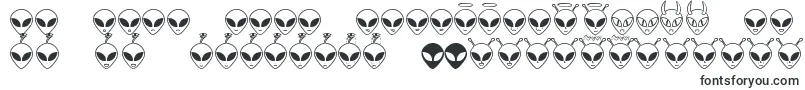 Шрифт AlienconsTfb – польские шрифты