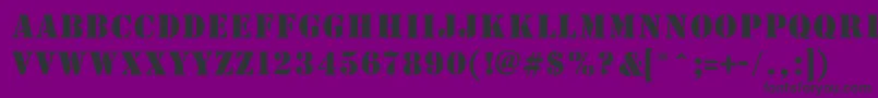 Helamanswarriors Font – Black Fonts on Purple Background