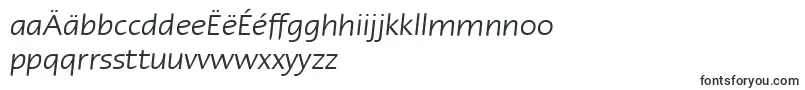 Fonte LinotypeErgoItalic – fontes macedônias