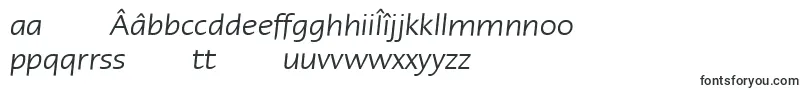 フォントLinotypeErgoItalic – ルーマニアのフォント