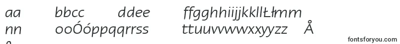 Fonte LinotypeErgoItalic – fontes polonesas