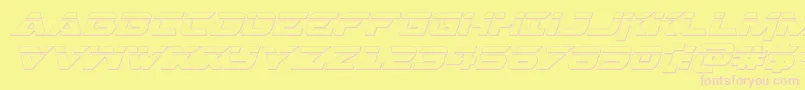 fuente Gemina2laser3Dital – Fuentes Rosadas Sobre Fondo Amarillo