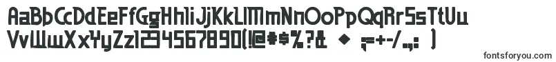 Edenmillsink-fontti – Vakiintuneet fontit