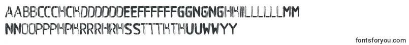 BaWetPaint-fontti – walesilaiset fontit