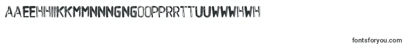 Шрифт BaWetPaint – маори шрифты