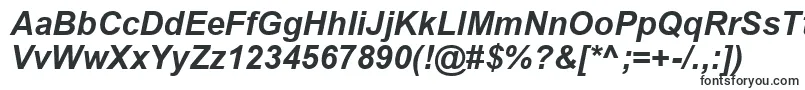ArialCeBoldItalic Font – Fixed-width Fonts