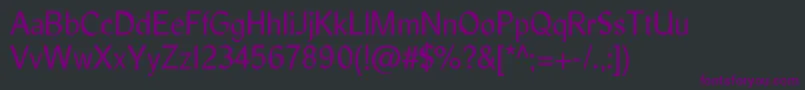 LibrisadfstdRegular Font – Purple Fonts on Black Background